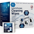 Anti-Fog Lens Wipes & Screen Wipes – 100 Count Premoistened, Anti-Static, Quick-Dry Lens & Screen Cleaner Wipes for Eyeglasses & Electronics
